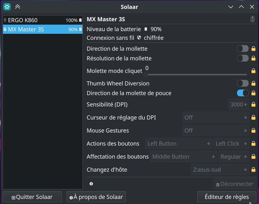 Logitech MX Master 3S for Mac (Gris Sidéral) - Souris PC - Garantie 3 ans  LDLC