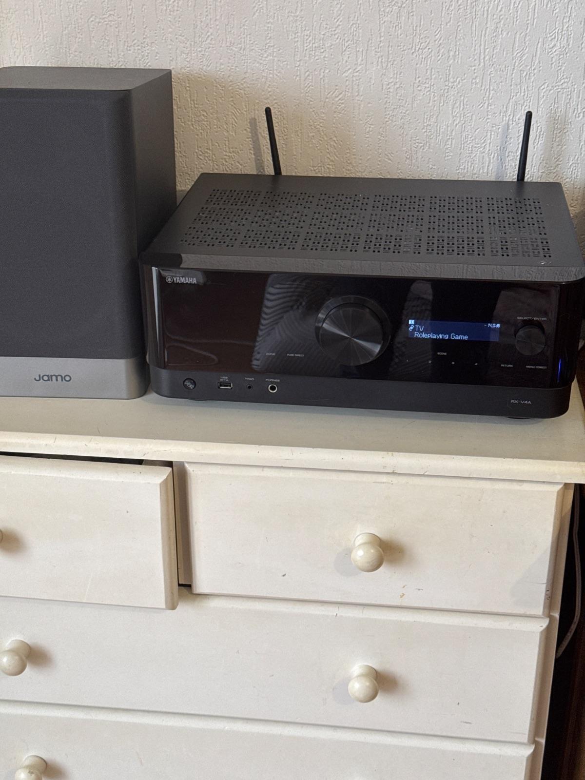 Yamaha RX-V4A Nero - Amplificatore home theatre - LDLC